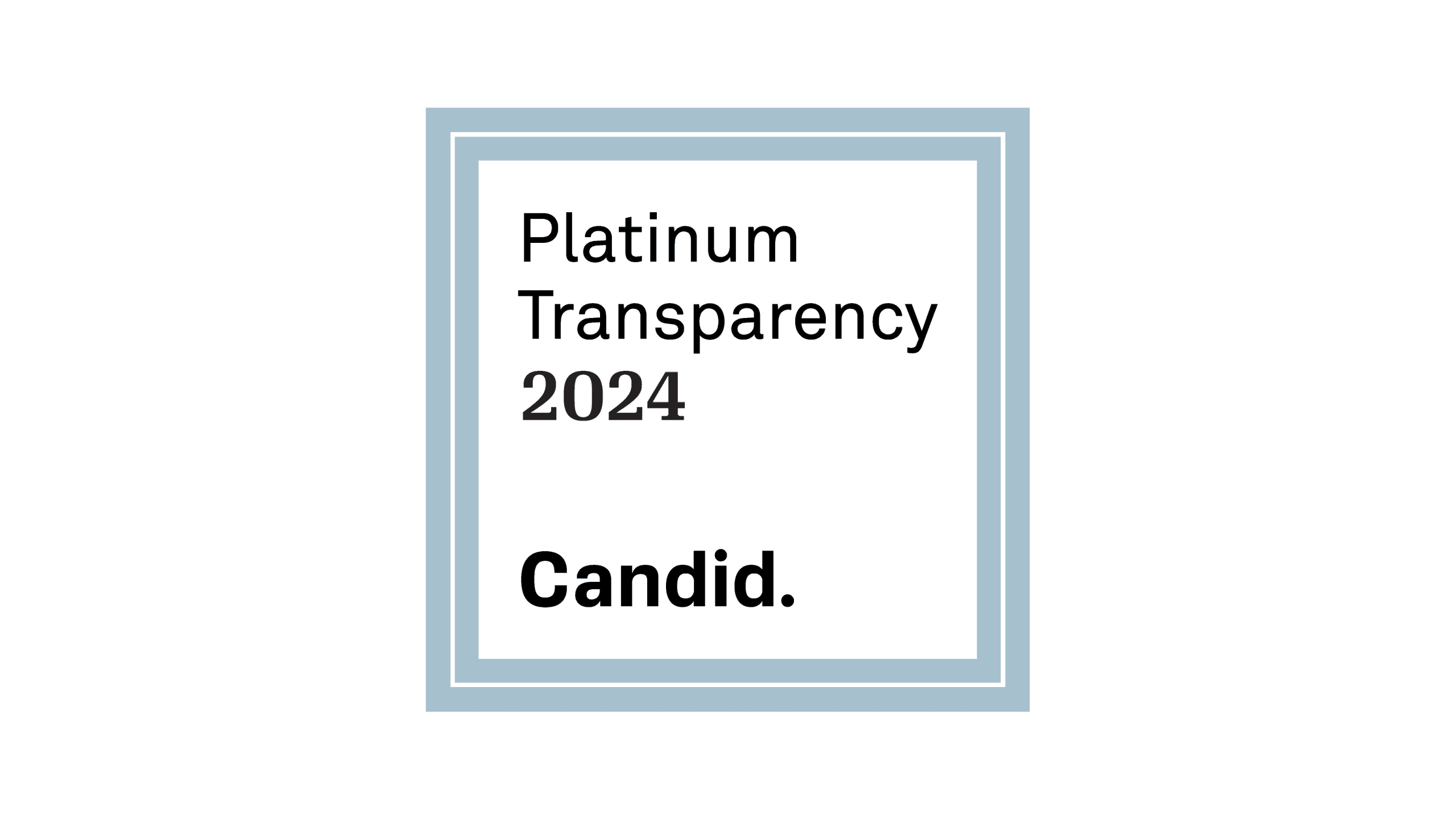 Candid.org Platinum Seal