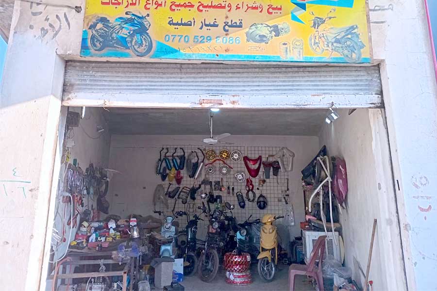 Motorcycle repair shop – Bashika